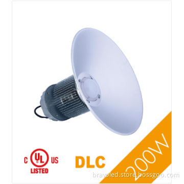 200W UL LED High Bay Light (E345599) Dlc High Bay Fixture